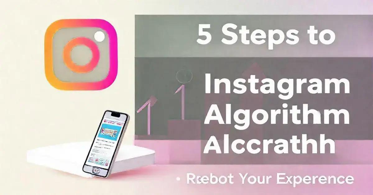 5 Passos para Recomeçar o Algoritmo do Instagram do Zero