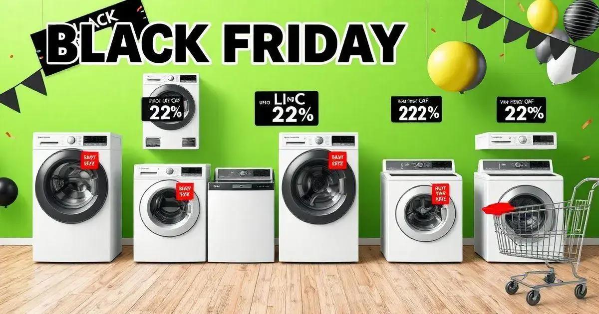 7 Opções de Lava e Seca com até 22% de Desconto na Black Friday