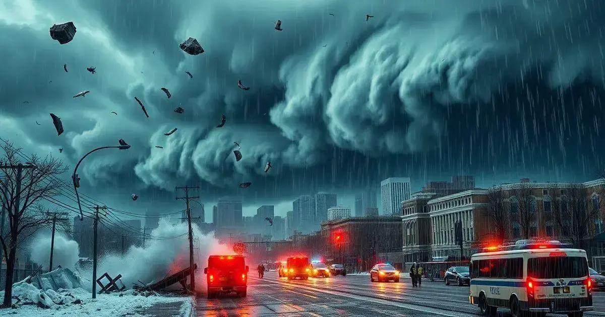 Ciclone-bomba: 5 Fatos Impactantes sobre a Tempestade nos EUA