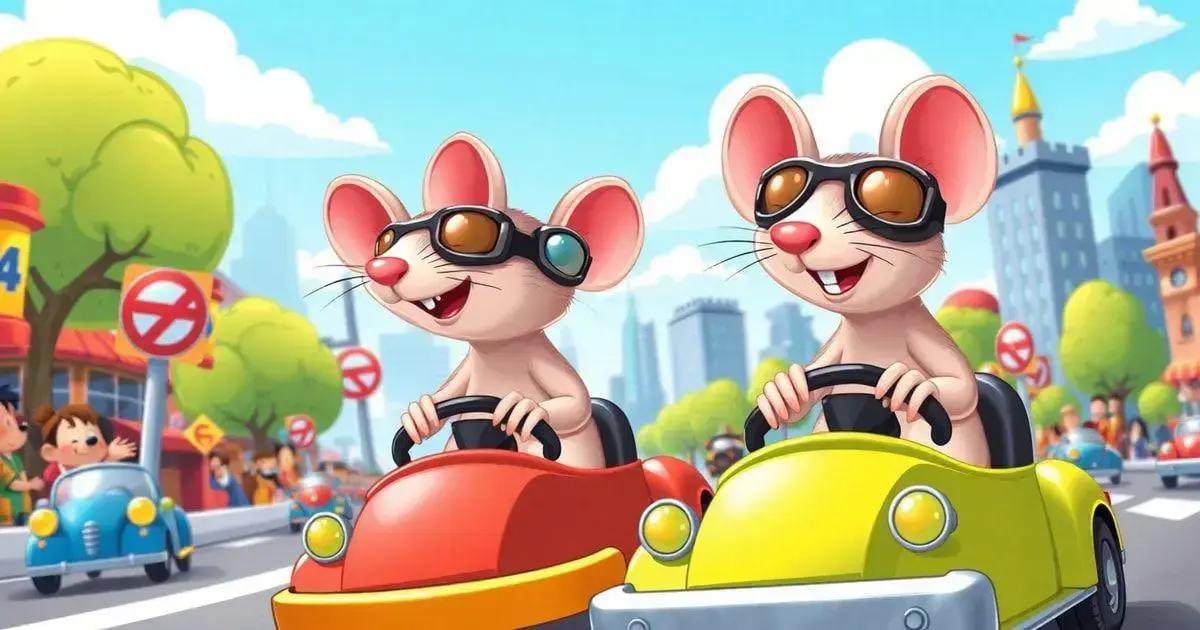 Descubra como Ratos Aprenderam a Dirigir e Adoraram!