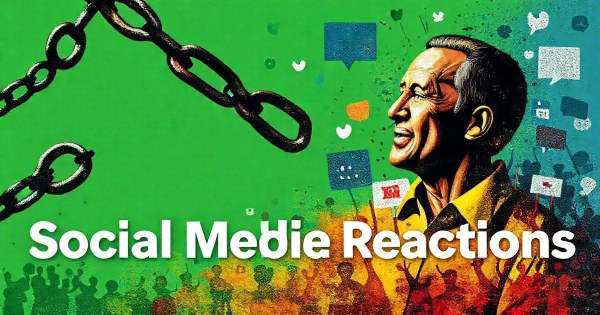 Reações nas Redes Sociais Reações nas Redes Sociais