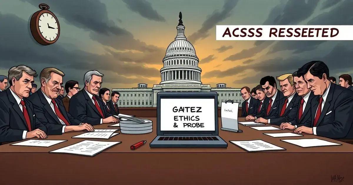 Senate Republicans Demand Access to Gaetz Ethics Probe