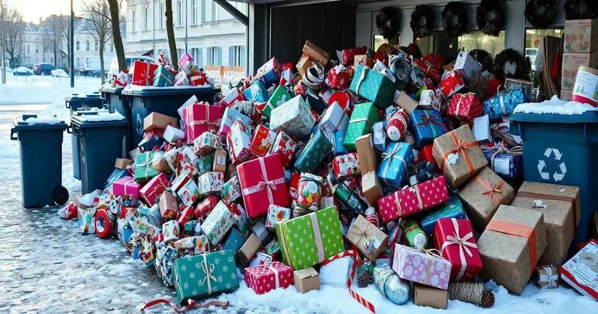 1 Milhão de Presentes de Natal Jogados Fora na França
