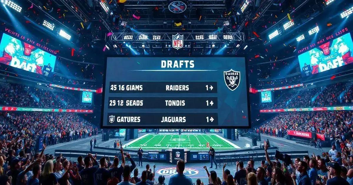 2025 NFL Draft: Mudanças Surpreendentes na Ordem