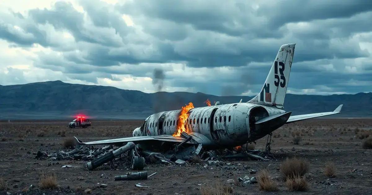 Acidente Aéreo: Avião de Passageiros Cai em Cazaquistão
