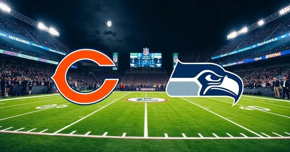 Atualizações ao Vivo: Bears vs. Seahawks no NFL