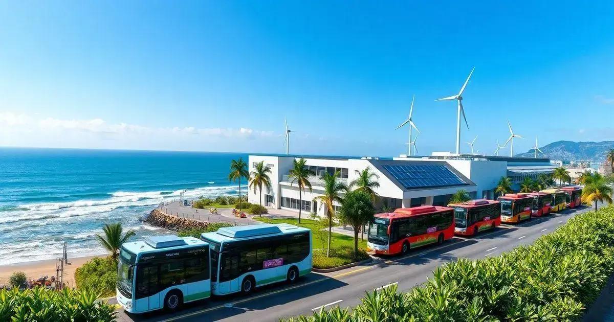 Benefícios da fábrica de ônibus elétricos em São Paulo Benefícios da fábrica de ônibus elétricos em São Paulo