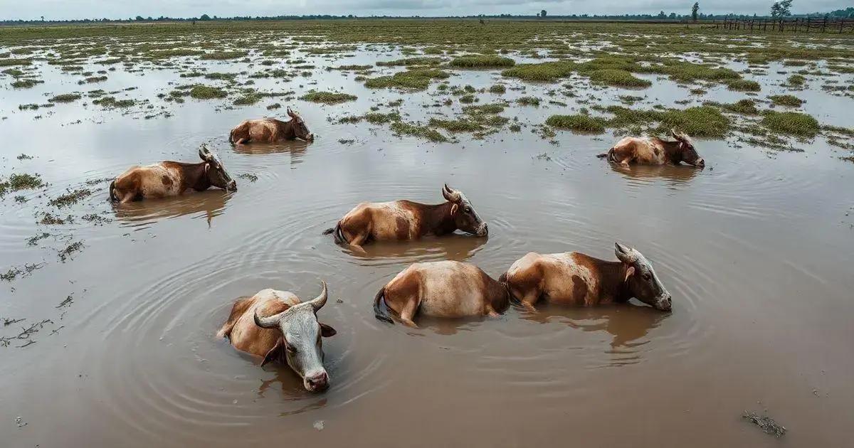 Corpos de Vacas Mortas em Inundação no RS: O que Aconteceu?