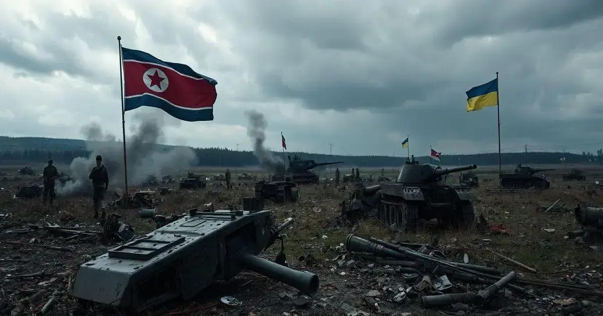 Ucrânia Revela Perdas Pesadas das Tropas Norte-Coreanas em Kursk