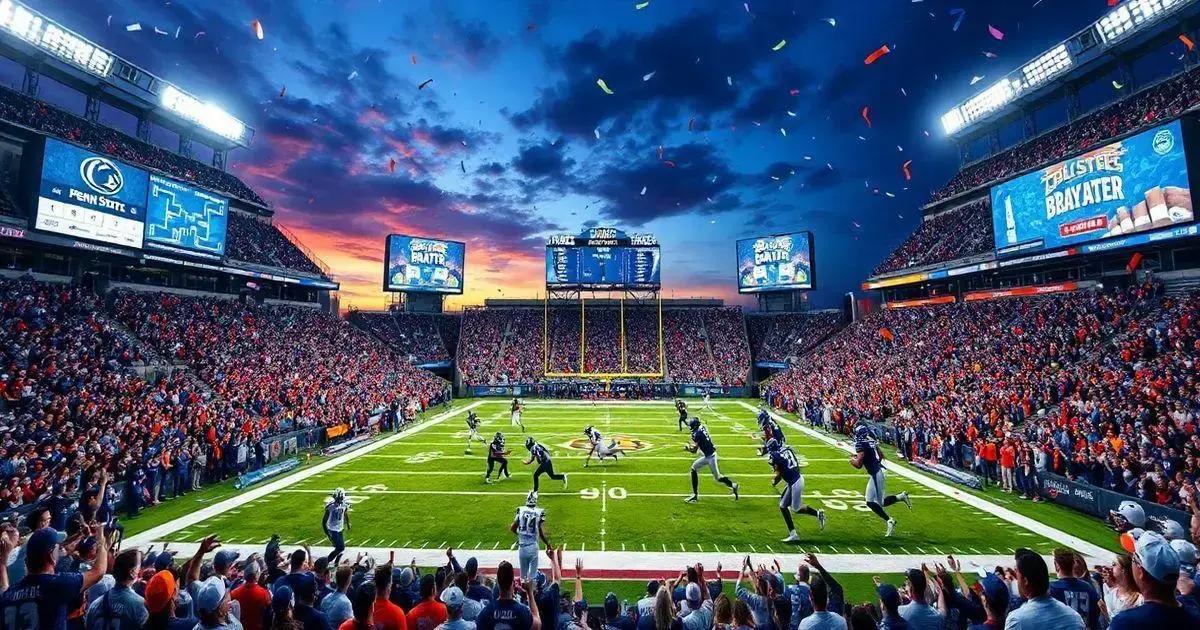 Atualizações ao Vivo: Penn State vs Boise State e Playoffs