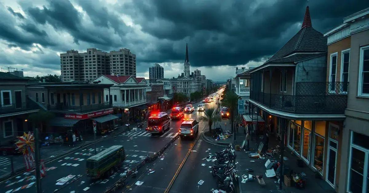 Motorista Determinado a Provocar Carnificina em Nova Orleans