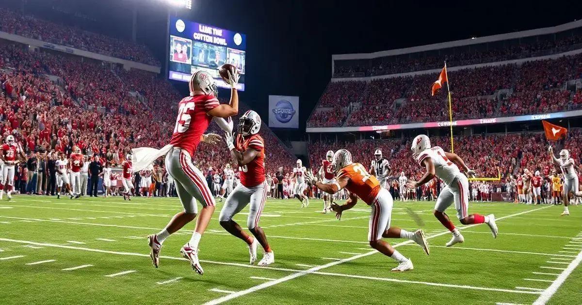 Ohio State vence Texas no emocionante Cotton Bowl