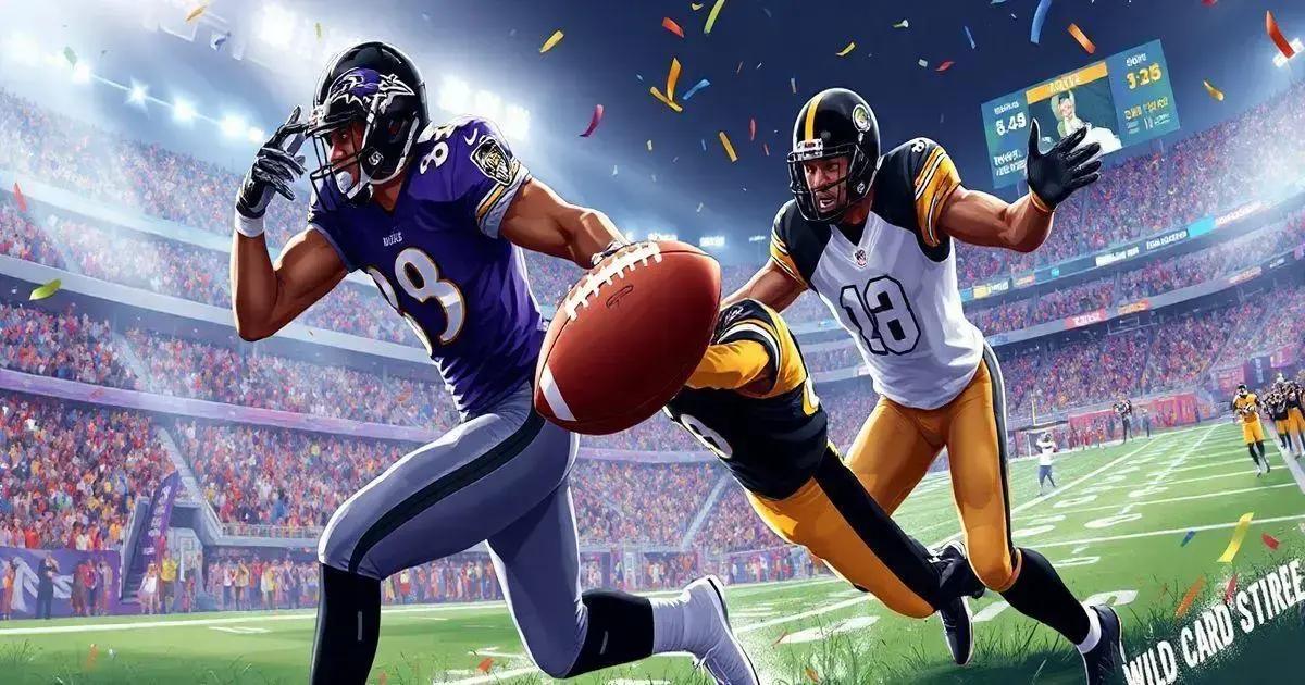 Ravens Superam Steelers em Jogo de Wild Card da AFC