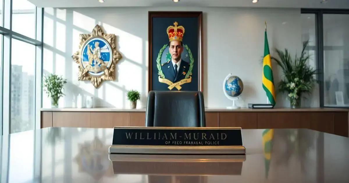 William Murad é o novo diretor-executivo da Polícia Federal