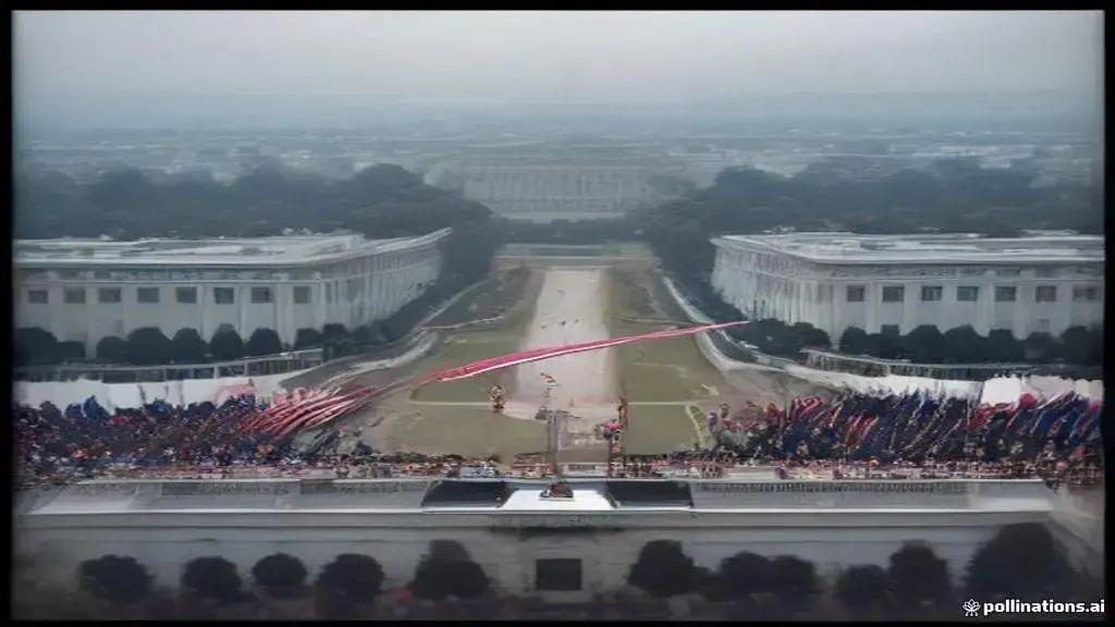 Discurso inaudível de Trump na inauguração do heliponto da Casa Branca