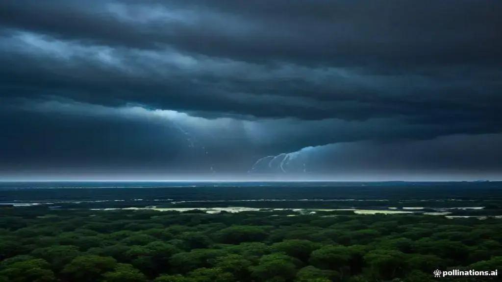 Inmet alerta laranja: tempestades com ventos de até 100 km/h e granizo