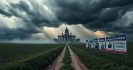 {"prompt":"A somber political landscape, featuring a symbolic split path representing two directions: one leading to a grand presidential palace, shrouded in fog, symbolizing uncertainty and experience needed for leadership; the other path lined with campaign posters for Flvio, Eduardo, and Carlos, showcasing their candidacies for Congress. In the background, a stormy sky with dark clouds, illustrating tumultuous political times, while rays of light break through, hinting at hope and potential for the future.  - Avoid texts","originalPrompt":"A somber political landscape, featuring a symbolic split path representing two directions: one leading to a grand presidential palace, shrouded in fog, symbolizing uncertainty and experience needed for leadership; the other path lined with campaign posters for Flavio, Eduardo, and Carlos, showcasing their candidacies for Congress. In the background, a stormy sky with dark clouds, illustrating tumultuous political times, while rays of light break through, hinting at hope and potential for the future.  - Avoid texts","width":1536,"height":640,"seed":42,"model":"flux","nologo":true,"negative_prompt":"worst quality, blurry","nofeed":false,"safe":false,"has_nsfw_concept":false,"concept":{"special_scores":{"0":0.43700000643730164,"1":-0.050999999046325684,"2":-0.08100000023841858},"special_care":[[0,0.43700000643730164]],"concept_scores":{"0":-0.041999999433755875,"1":-0.04699999839067459,"2":-0.050999999046325684,"3":-0.014999999664723873,"4":-0.03500000014901161,"5":-0.02800000086426735,"6":-0.032999999821186066,"7":-0.024000000208616257,"8":-0.04399999976158142,"9":-0.09600000083446503,"10":-0.02500000037252903,"11":-0.007000000216066837,"12":-0.027000000700354576,"13":-0.06700000166893005,"14":-0.09300000220537186,"15":-0.07900000363588333,"16":-0.04899999871850014},"bad_concepts":[]}}