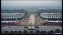 Discurso inaudível de Trump na inauguração do heliponto da Casa Branca